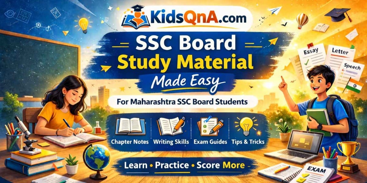 SSC Board Study Material for Maharashtra Class 10 Students